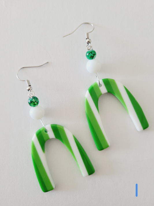 Green Candy Earring